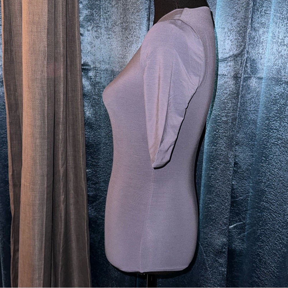 ADAY Top Notch stretch tee in Mineral blue new - Picture 6 of 9